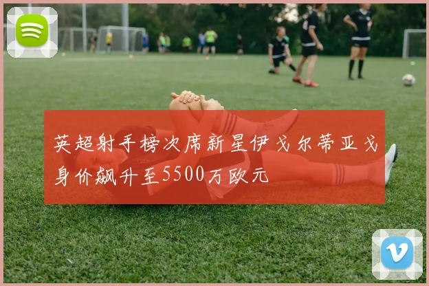 英超射手榜次席新星伊戈尔蒂亚戈身价飙升至5500万欧元
